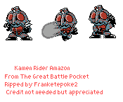 The Great Battle Pocket (JPN) - Kamen Rider Amazon