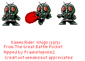 The Great Battle Pocket (JPN) - Kamen Rider Ichigo (1971)