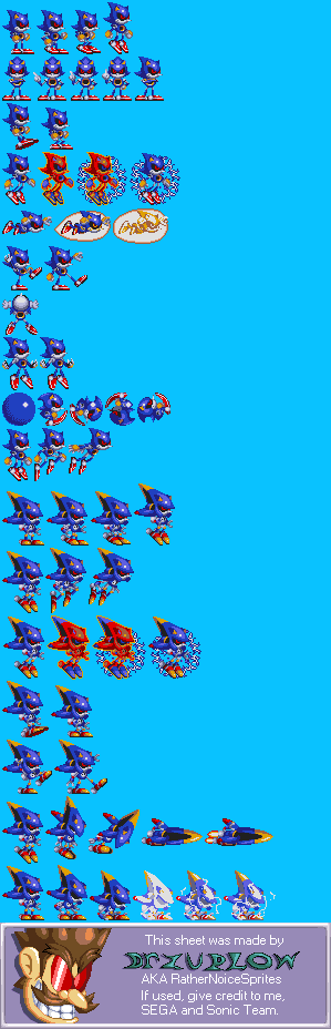 Sonic the Hedgehog Customs - Metal Sonic (Sonic 3-Style)