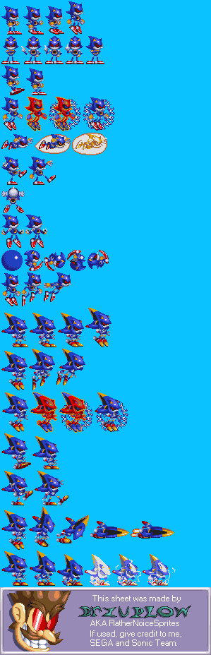 Metal Sonic (Sonic 3-Style)