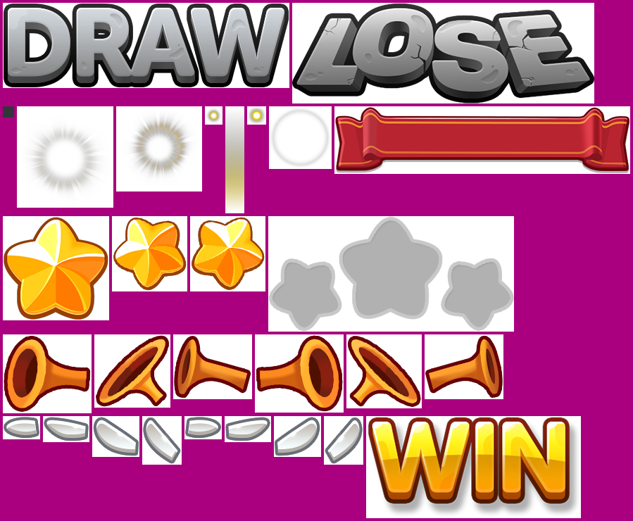 Cookie Wars - Win/Lose Screens