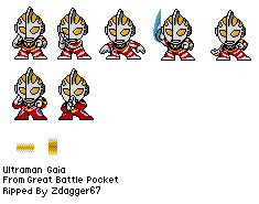 The Great Battle Pocket (JPN) - Ultraman Gaia