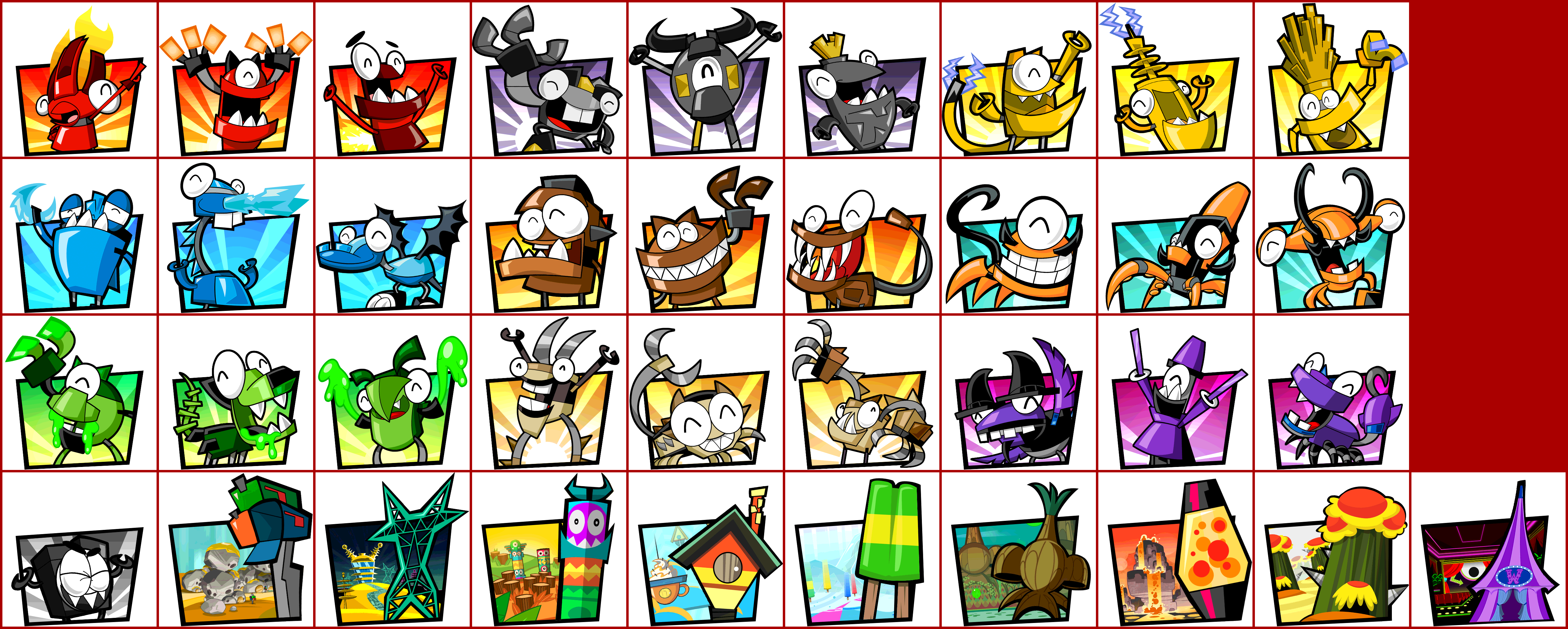 Calling All Mixels - Video Icons