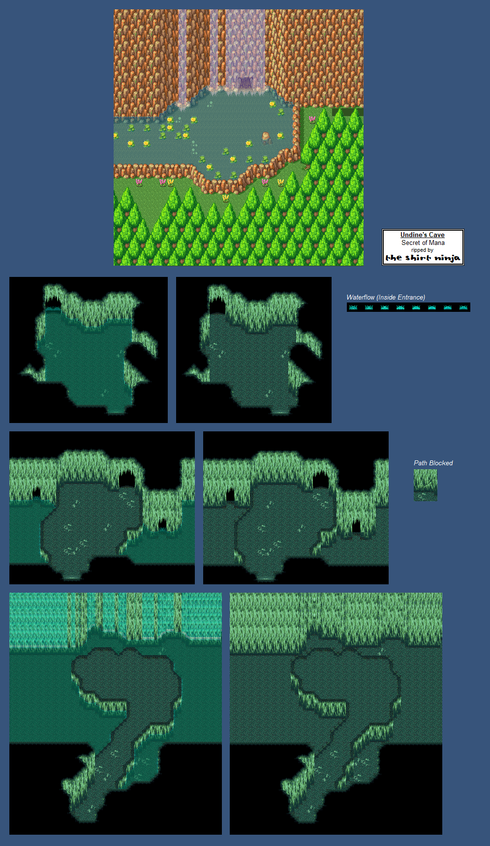 Secret of Mana - Undine's Cave