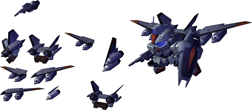 SD Gundam G Generation Wars - Jet Dagger