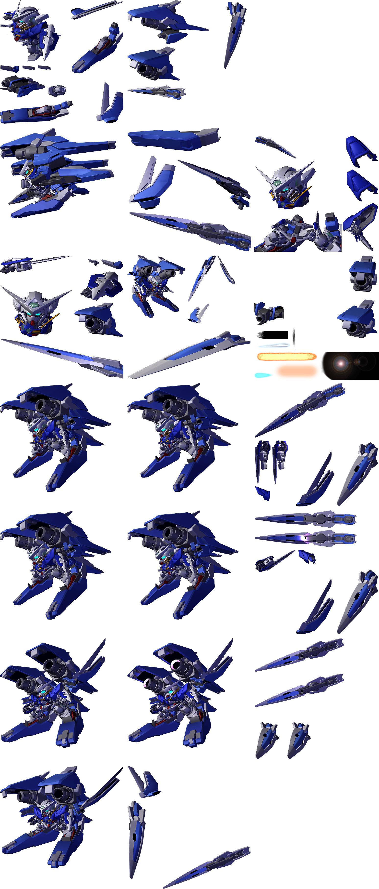 SD Gundam G Generation Wars - GN Armor Type-E