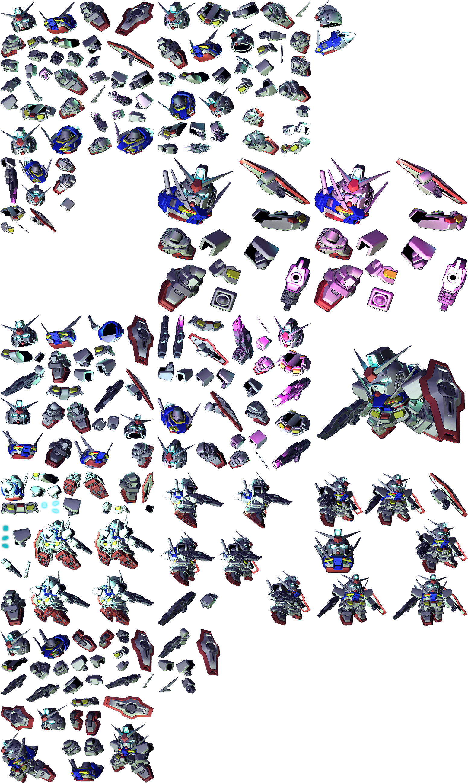 0 Gundam Combat Color Generation System Custom