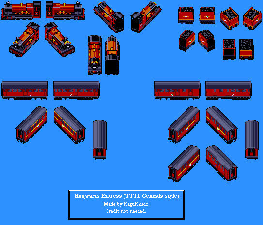 Harry Potter Customs - Hogwarts Express (Thomas Genesis-Style)