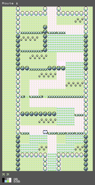 Pokémon Green (JPN) - Route 01