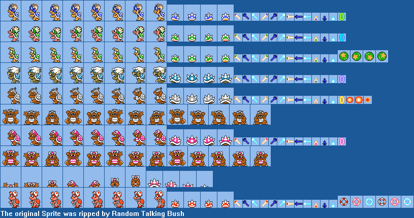 Koopalings (SMB3 NES-Style, Expanded)