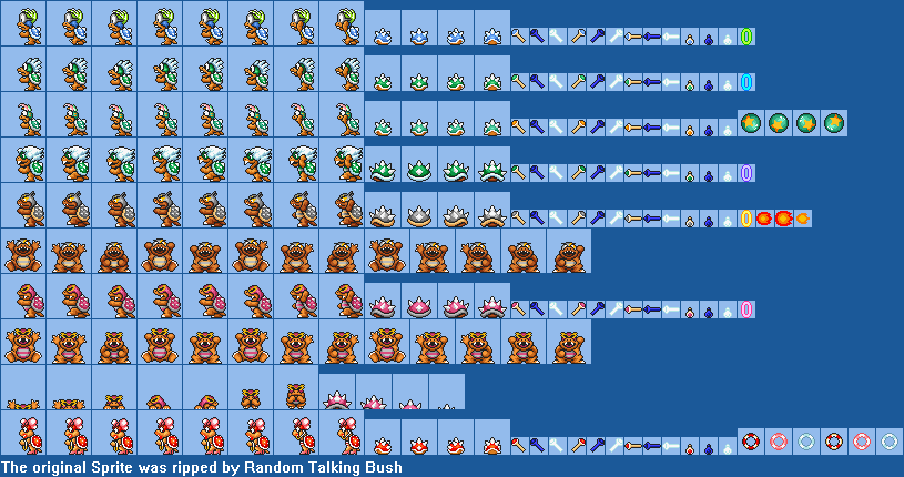 Koopalings (SMB3 SNES-Style, Expanded)