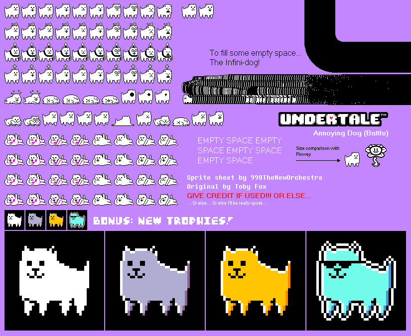 Undertale Customs - Annoying Dog (Battle)