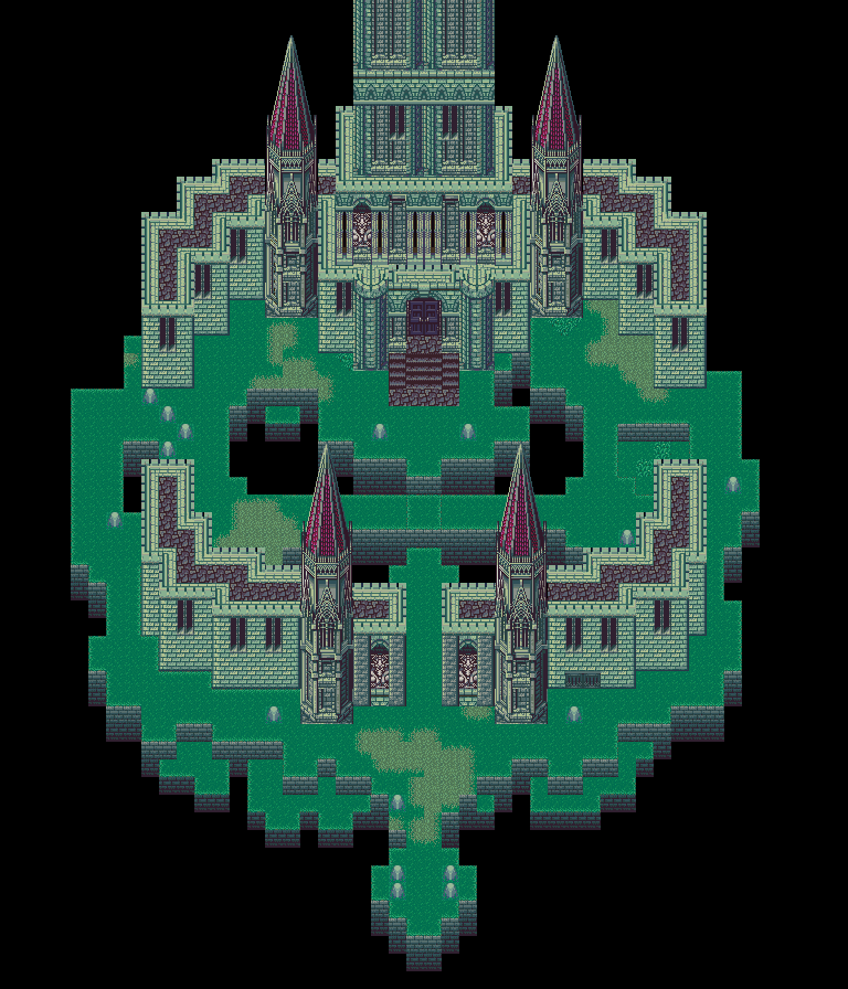 Elinee's Castle (Exterior, No Shadows)