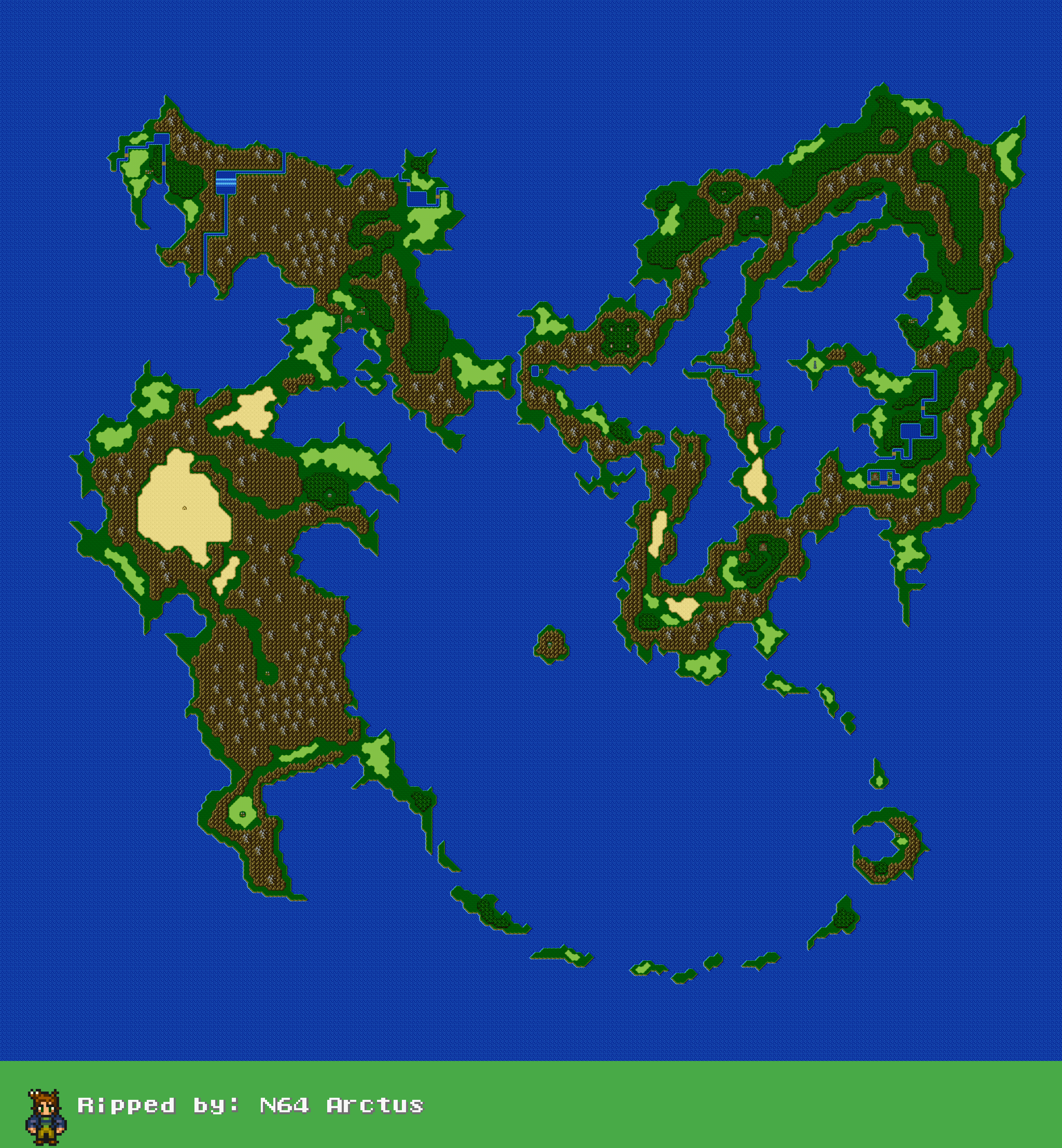 Final Fantasy 5 (JPN) - Bartz's World