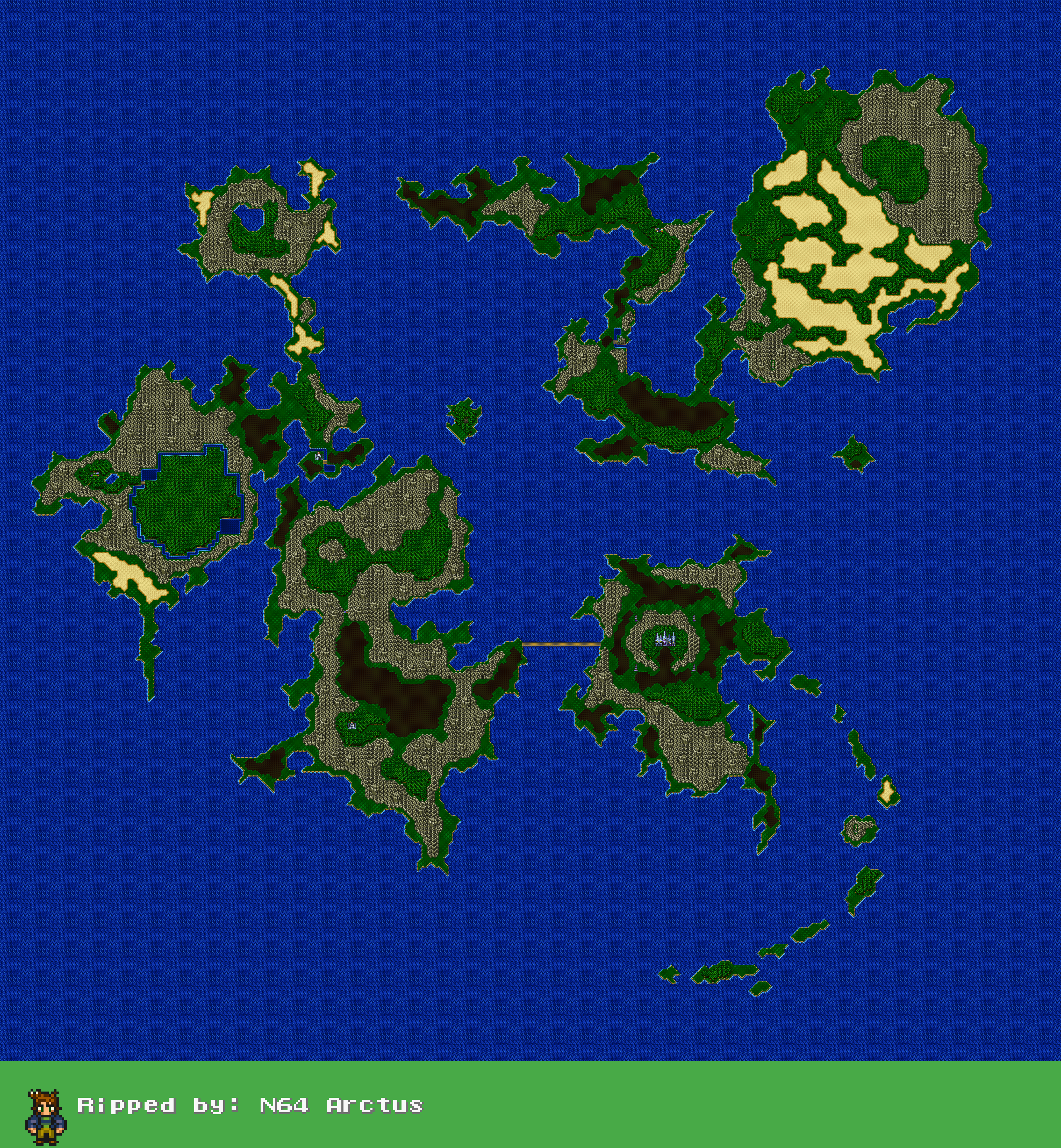 Final Fantasy 5 (JPN) - Galuf's World