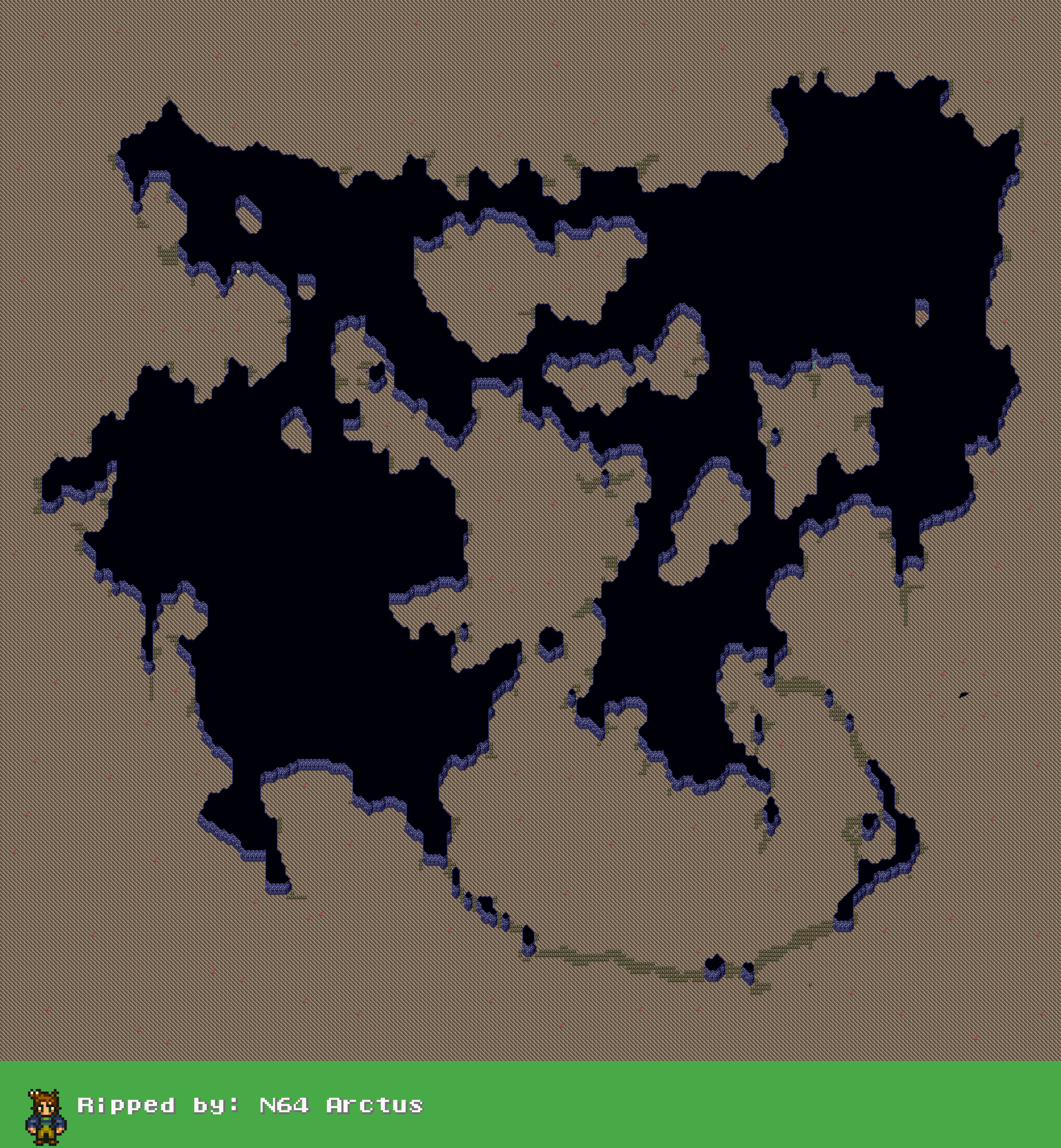 Final Fantasy 5 (JPN) - Merged World (Underwater)