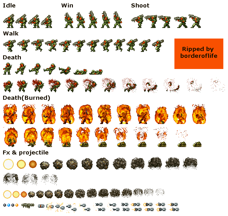 Metal Slug Attack - Bazooka Soldier (Wrath)