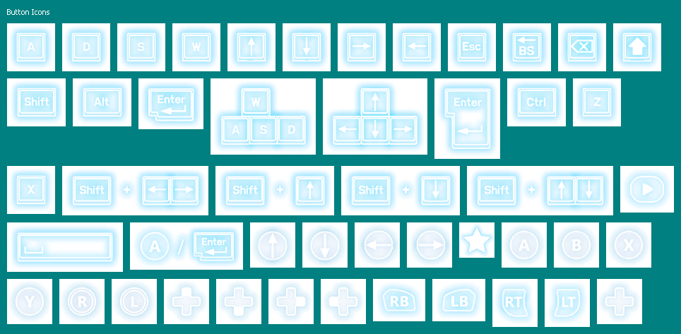 Pac-Man Championship Edition 2 - Button Guides