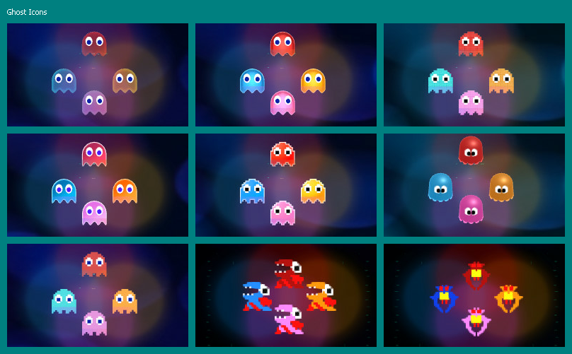 Pac-Man Championship Edition 2 - Ghost Icons