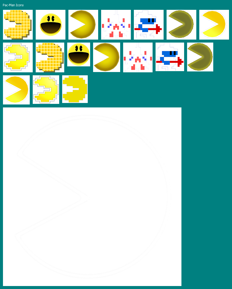 Pac-Man Icons