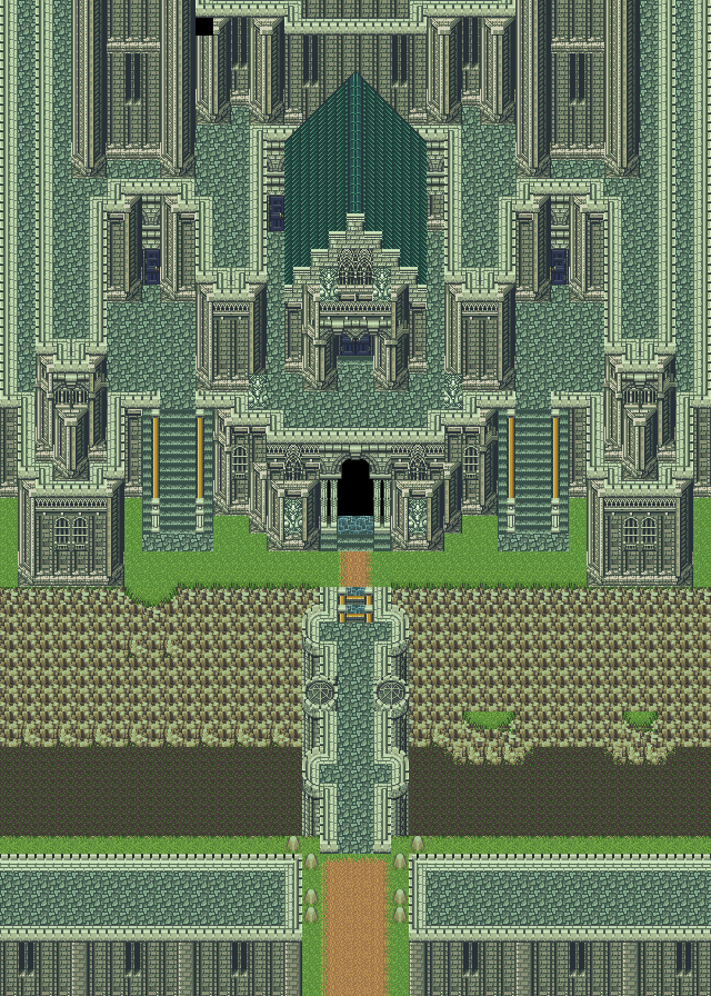 Imperial Castle (Exterior, No Shadows & Water)