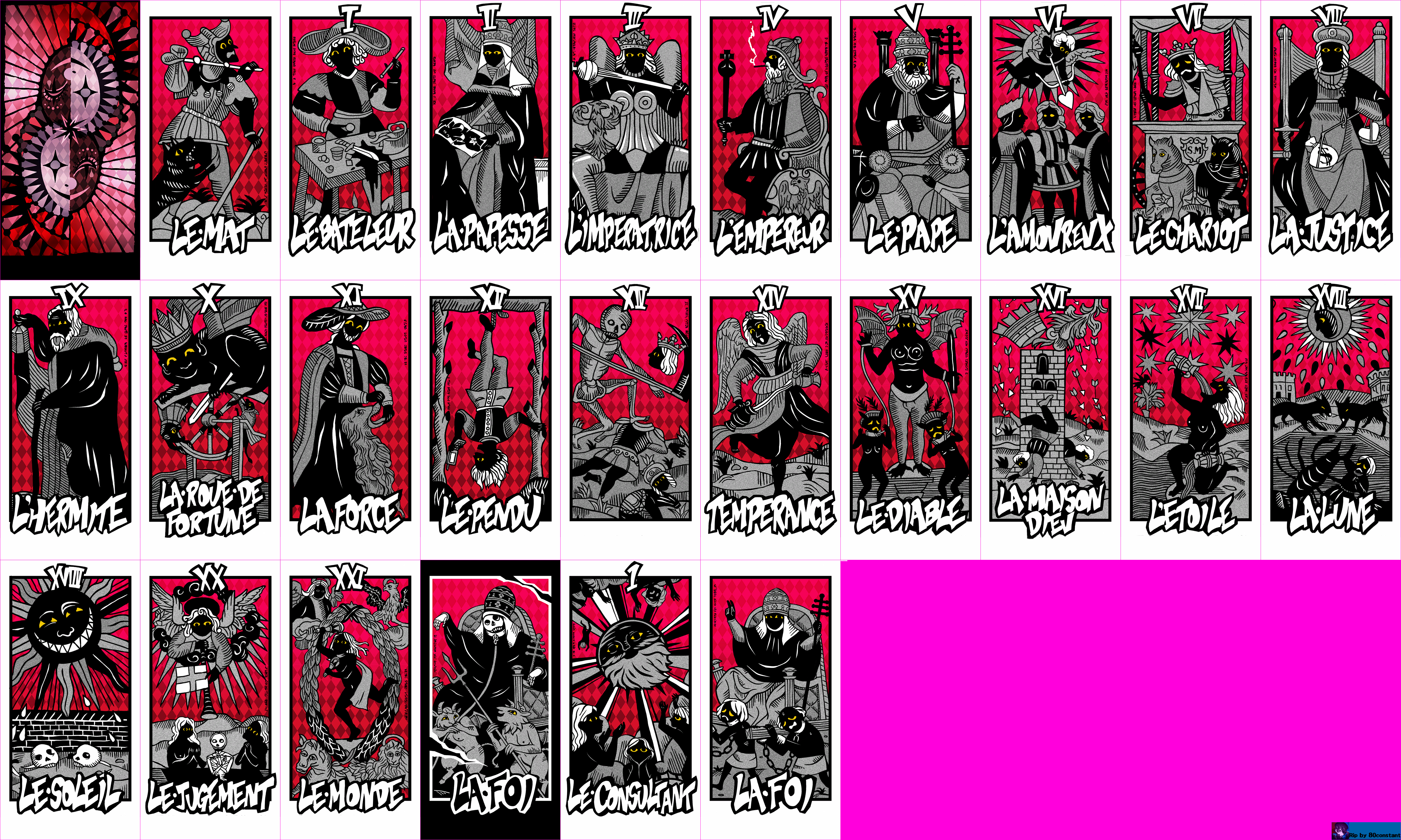 Persona 5 Royal - Tarot Cards