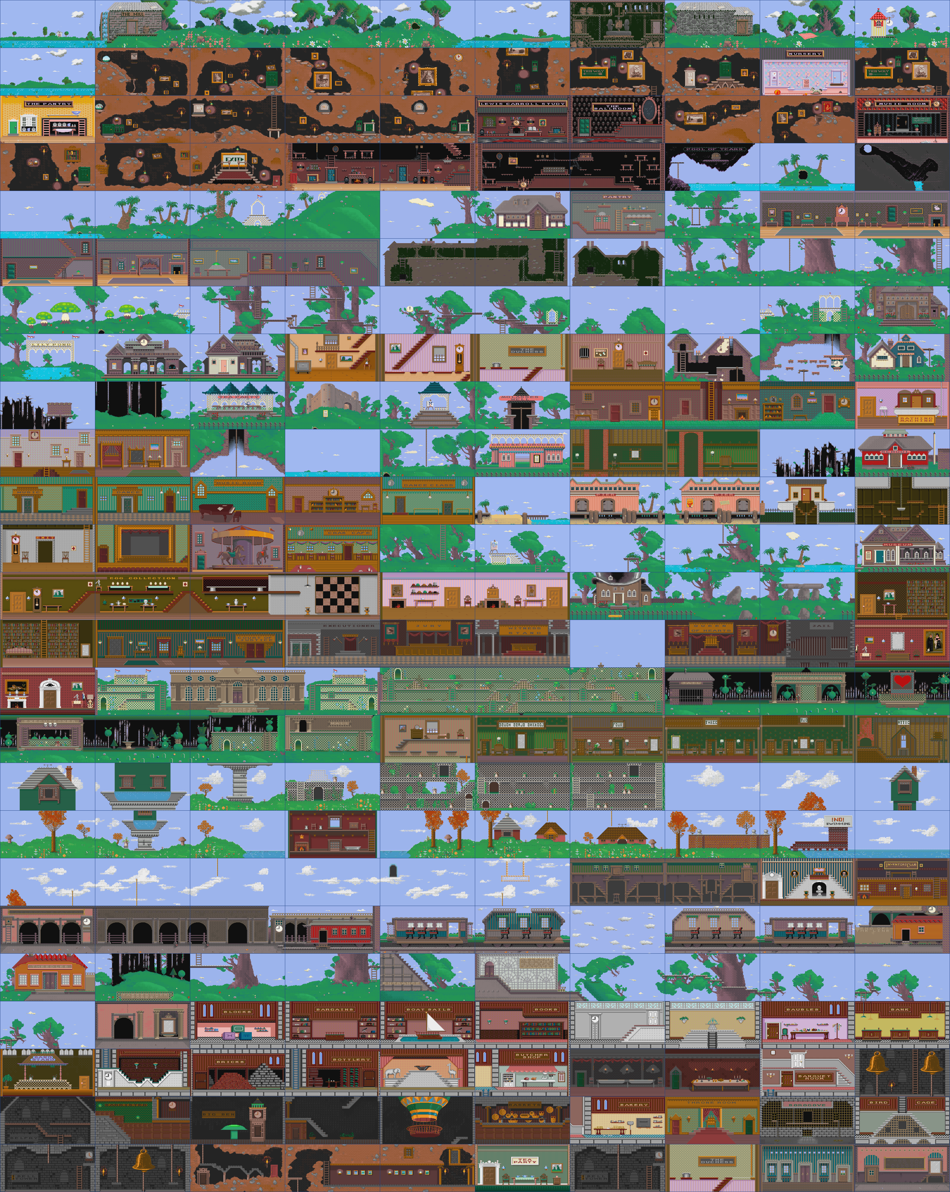 Overworld (Individual Screens)