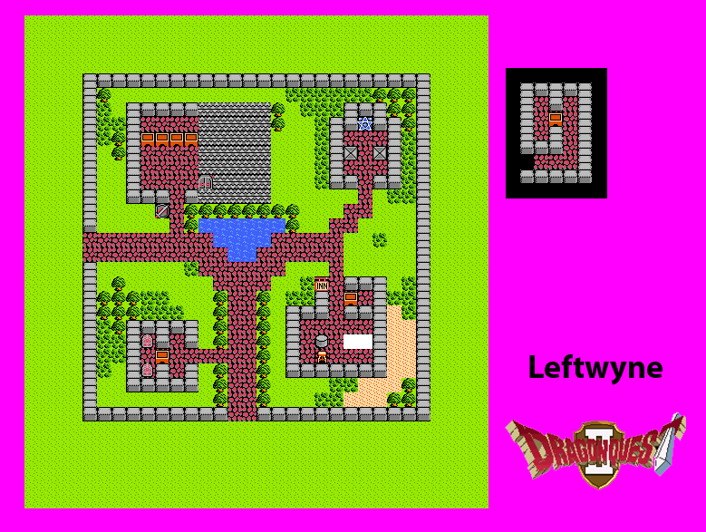 Dragon Warrior 2 - Leftwyne