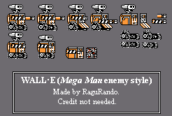 WALL-E (Mega Man NES Enemy-Style)