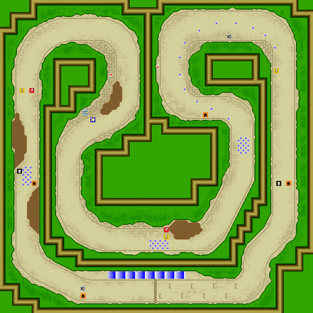 SD F-1 Grand Prix (JPN) - 1 - Savanna Course 1