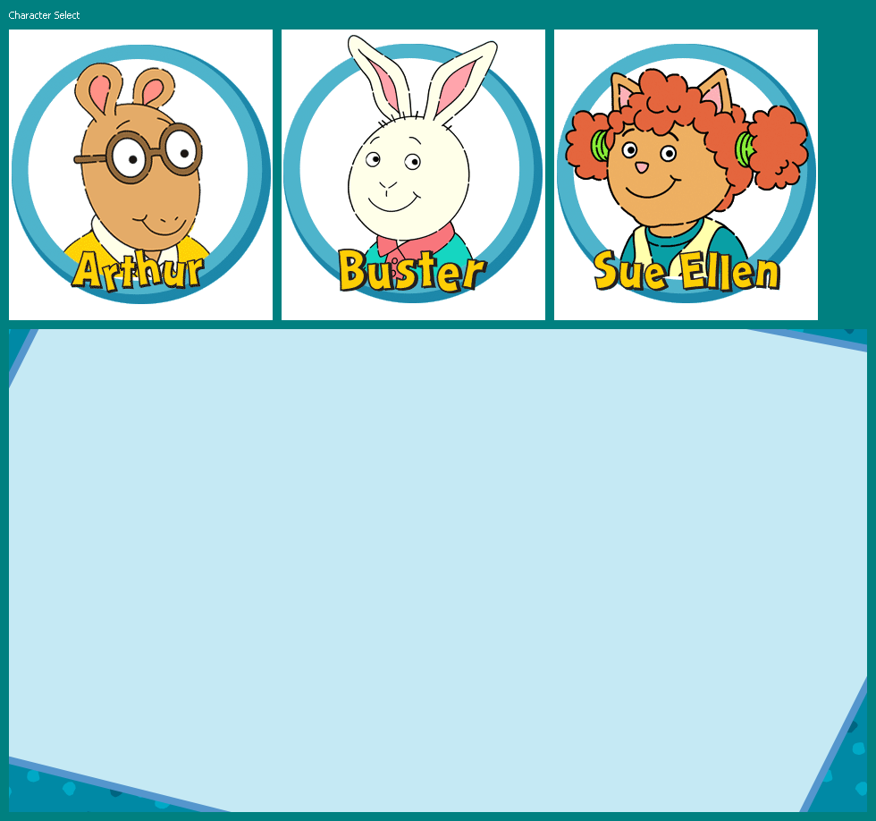 Arthur Comics: So Funny I Forgot to Laugh! - Character Selection