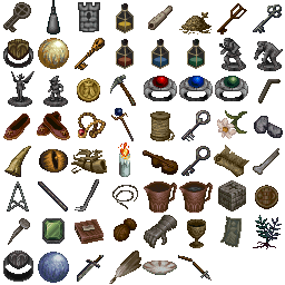 Shadowgate 64 - Items