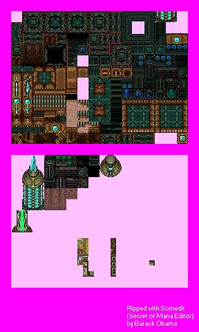 Mana Fortress (Interior, Thanatos' Boss Area)