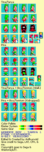 Tanya & Pina (Expanded, 8-bit Version)