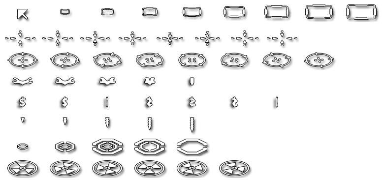 LEGO Mars Mission: CrystAlien Conflict - Cursors