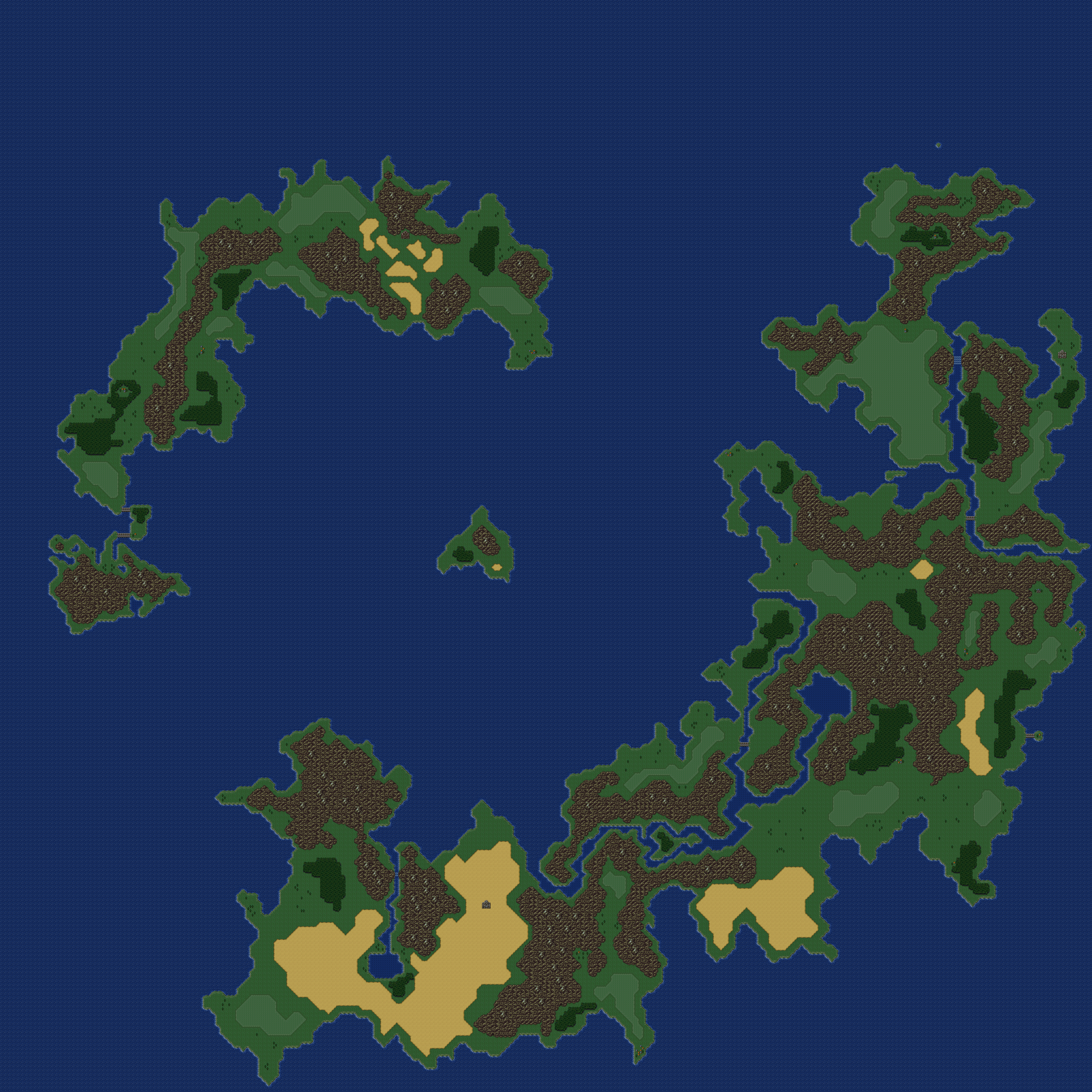 World of Balance Overworld