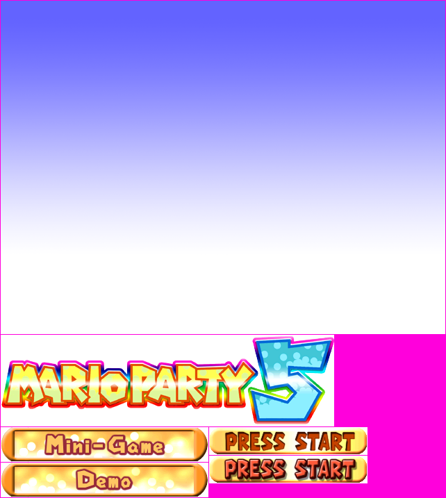 Mario Party 5 - E3 Title Screen