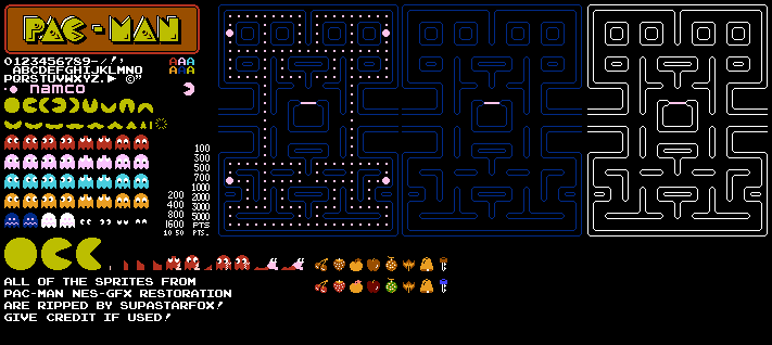 pac man nes pac man nes