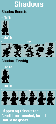 Super Five Nights at Freddy's - Shadows