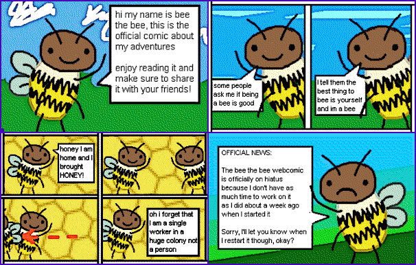 Hypnospace Outlaw - Bee Comic