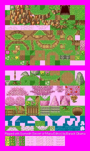 Secret of Mana - Forest of Seasons (Spring)