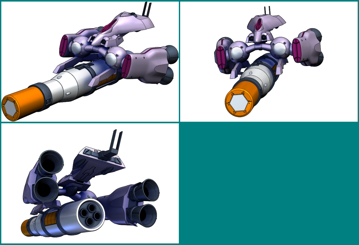 SD Gundam G Generation Cross Rays - Moebius Nuclear Missile