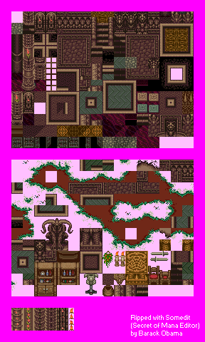 Pandora Ruins (Interior, Furniture Areas)