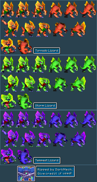 Golden Sun - Suhalla Desert Lizards