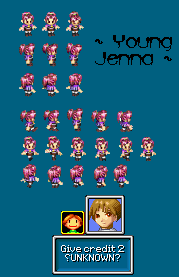 Golden Sun - Jenna (Young)