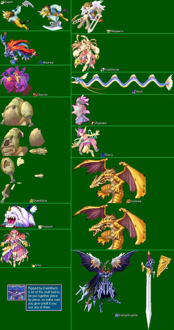 Golden Sun 2: The Lost Age - Multi-Element Summons