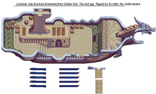 Golden Sun 2: The Lost Age - Lemurian Ship (at Lemuria)