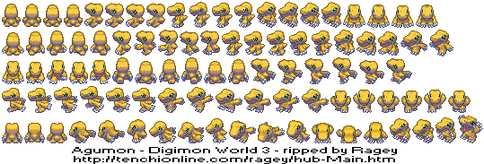 Digimon World 3 - Agumon