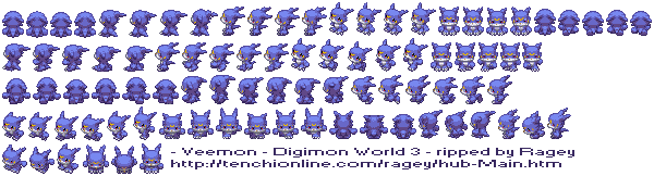 Digimon World 3 - Veemon