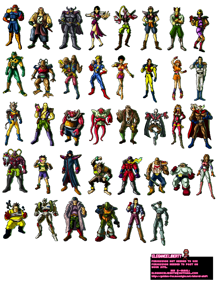 Game Boy Advance - F-Zero Climax (JPN) - Character Profiles - The